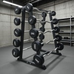 홈트거치대 고정 바벨렉 정리대 벤치프레스 헬스장 바벨 랙 5쌍 바벨미포함 : 올데이업데이트