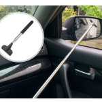 미니 자동차 안테나형 스크래퍼 닦이 늘어나는 사이드미러 유리닦이 효율적인 강력한 소형 : 종합선물나라