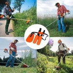 멜빵 예초기 어깨끈 예초기 스트랩 보조 보호장구 어깨 걸이 스트랩 등받이 벌초 벨트 : 종합선물나라