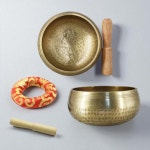 티벳 싱잉볼 명상종 힐링 요가 사운드테라피 명상도구 마음치유 : 룰루봄