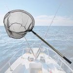 3단 접이식 뜰채 중 민물 계류 원형 알루미늄 : 제 니 아