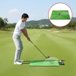 골프 연습매트 실내 가정용 스윙매트 궤적 확인 임팩트 타격 : 덧샘