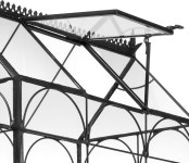 H포터 유리 테라리움 식물 다육질 용기 와디안 케이스 플랜터 65-1R 1 : 훈이픽샵