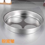 인덕션 면삶는냄비 3구 탕면기 파스타 스텐 국수 울타리 채망 해면기 면 업소용 수프 체 : 엘리아시아