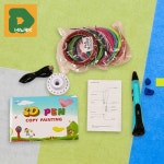 창의력향상 3D펜 저온용 미술교구 교육용 입체펜 어린이 선물용 장난감 지능개발 : D마크