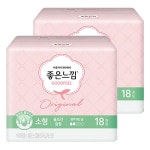 좋은느낌 오리지널 울트라슬림 날개 소형 18개입 2팩 좋은느낌 오리지널 오버나이트 14개입 2팩 : 디이브의 멀티샵