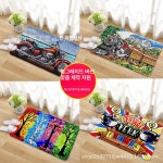 심스타 스킬자수 해바라기 꽃 동물 부엉이 카페트 러그 만들기 diy 재료 풀세트 래치훅 옵션 1 50 x 38CM 흰색망 : 라스트비긴