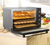 다기능 오븐 홈베이킹 전자동 가정용기 간단 제과제빵 가정용 120L 미러블랙 풀기능최고사양 : 탁춘식 스토어