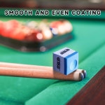 GSE 게임 및 스포츠 전문가 12팩의 당구/풀 큐 체크 가정용/대회용 당구장 테이블 액세서리(6가지 색상 제공) Black : NEWPACE