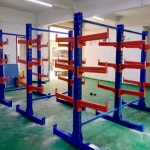 파이프랙 자재 적재 4단 철제 앵글 선반 창고 F. 단면 170074020503 하단 4개 , A. ARM 600mm80 튜브를지지하십시오 : 아리코라이트