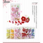 일본 직배송 JZOON H4206 6색 시치고산 머리 장식 753 성인식 유카타 하카마 기모노 후리소데 꽃 졸업식 결혼식 소녀 벨 포함 수제... 