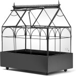 H포터 유리 테라리움 식물 다육질 용기 와디안 케이스 플랜터 65-1R 1 : 오늘빛상회