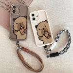 기니피그 카피 바라 뉴트리아 동물 아이폰 호환 17 16 15 14 프로 케이스 굿즈 카피바라 손목 체인 랜야드 A56 36 26 06 07 55 35 25 54 34... 