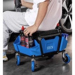 세차 의자 낮은 스툴 세차의자 이동식 정비 셀프세차 자동차 : 노바로