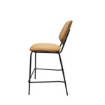 블랙스틸프레임 좌석편한 가죽시트 등받이 홈바체어(460 3색) 인테리어 bar : 제르아가구