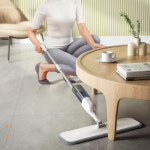 물걸레 청소기 겸용 먼지제거 밀대 걸레 건습겸용 평판 청소용품 : Aio