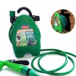 L55 다용도 10미터 릴호스 풀세트 세차 호스 정원 물호스 스프링호스 : 실크로드나침반