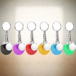 미니어처 탁구채 키링 탁구공 장식 기념품용 : 푸르른초원