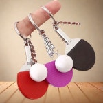 탁구열쇠고리 미니 탁구채 탁구공 키링 선물용 : 푸르른초원