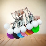 탁구동호회용 미니 라켓 키링 기념품 열쇠고리 : 푸르른초원