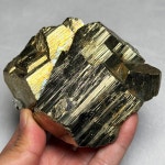 워싱턴 황철석 결정체 원석 표본 장식 크기 : 샤어올라