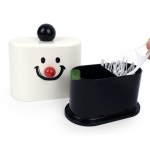 에코바이브 눈사람 이쑤시개 보관함 업소용이쑤시개 과일요지 나무꼬지 : 유림 상점