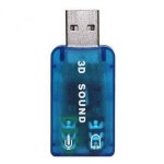 USB 사운드 카드 5.1채널 입출력 포트 PC 오디오 컨버터 : 마로아스토리
