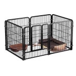 강아지 반려견 울타리 케이지 휀스 펜스 휴대용 : 나루터8