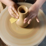 10개의 샤무아 도자기 도구 천 트리밍 부드러운 작은 가죽 공예 용품 냄비 테두리 스무딩 : daddymall