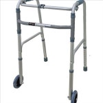 경량 어르신 보행 보조기 바퀴형 성인 보행기 접이식 고령자 이동형 : 아들러 의료기