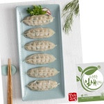 아하 잎새 고기 만두 1kg 냉동만두 : 모란식자재