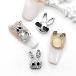 크리스탈 하트스톤 래빗 네일파츠 : 네일블링