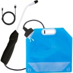 전기 정원 분무기 5리터1.35갤런 물백 충전식 배터리 구동 펌프 조절 가능한 노즐 자동 식물 미스터 실내 급수통 및 야외 마당 : 비에치33번가