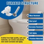 1133024 변기 볼트 하드웨어 키트 콜러 부품 1219016 1133070과 호환됨 : 트러비스