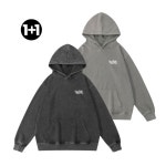 [2PACK] 1+1 피그먼트 스트릿미니 오버핏 후드 티셔츠 H0185 : 그루브스텝