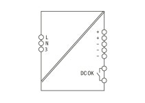 WAGO 2687-2146 100-240VAC 공칭 입력 1상 24VDC @ 10A/240W(조정 가능) 35MM DIN 레일 마운트 케이지 클램프 밀폐형 금속 하우징... 