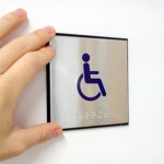 심플리앤 장애인(점자) 기본 장애인화장실표지판 : 심플리앤라떼