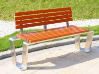 승강장 정류장 공원의자 야외용 농구장 1.2m 등받이 있음 리스 스틸 C : 단후지