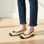 탠디여성 J1562 콤비 발레리나 플랫슈즈 1CM1097428 : 핏온마켓