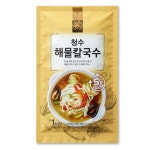 즉석 해물 칼국수 1인분 건면 레토르트 숙성 자취생 혼밥 1인가구 어린이 : 공간의감각