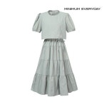 정상가:99,000원 ㅣ 미니멈 에브리데이 퍼프 라운드 캉캉 원피스 EB2OW025D 3106608 : 지원HOK07