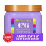 트리 헛 시어 슈가 스크럽 미요 | 각질 제거 바디 스크럽으로 죽은 건조한 피부를 제거하여 부드럽고 수분이 풍부한 느낌을 줍니다 영양... 