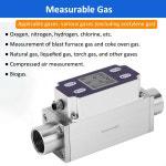 CX-WGFM-15-4/R-D-ST 50 ml/min n2 헬륨 염소 이산화황 배기가스 유량계 : 종가기전