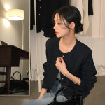 맨체스터 HARU 데님 팬츠 (미드 블루) : 사색