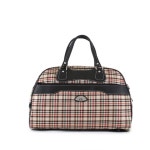 짐백 클래식 여행 가방 부모님 골프 체크 다크베이지 : 강마백성