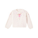 [루이스 미샤] 키즈 아실라 플로럴 니트 크림 25F_J0159 CREAM : 바이스트