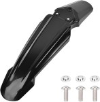 레오파우토 더트 바이크 프론트 펜더 서 론 라이트 비 X 탈리아 스팅 세그웨이 블랙과 호환되는 탈착식 모터사이클 : shoporiume002