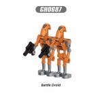 G0188 스타워즈 로봇 그리버스 스톰트루퍼 미니피규어 호환블럭 GH0684 : 온라이크샵