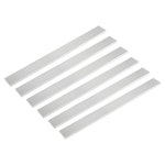 메카닉스티 6개 사각 알루미늄 플랫 바 두께 1/4 (6mm) x 1 3/6... 길이 6061 플레이트 솔리드 신제품 5/16 x9/16 6 : shoporiume002