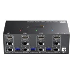 8K KVM 스위치 3 모니터 23 컴퓨터 HDMI디스플레이포트 KCEVE USB 8K4K 트리플 PC303DH EU : 모드허브